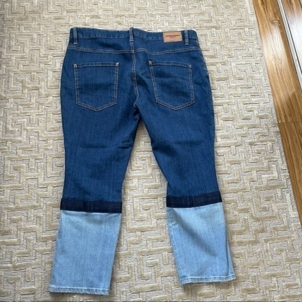 DSquared Icon Patchwork Jeans - Picture 2 of 8